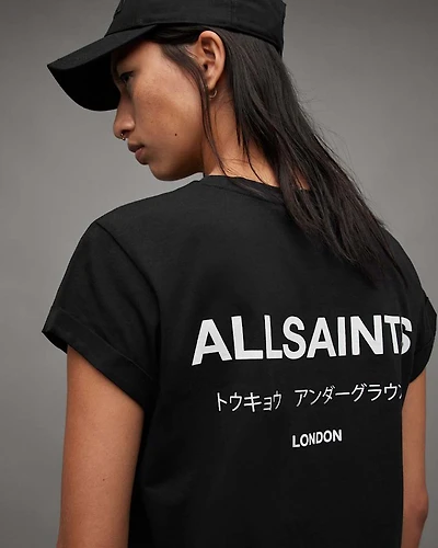 Anna Crew Neck Underground Logo T-Shirt