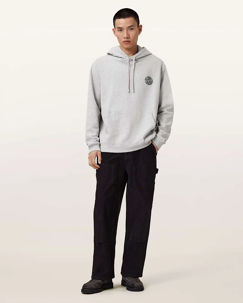 Waved Relaxed Fit Hoodie