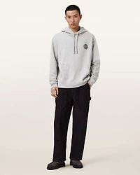 Waved Relaxed Fit Hoodie