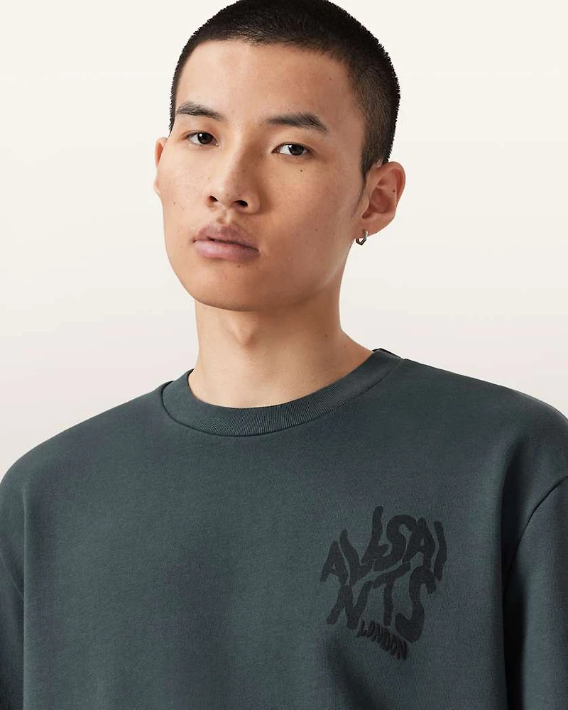 Orlando Oversized Crew Neck Sweatshirt