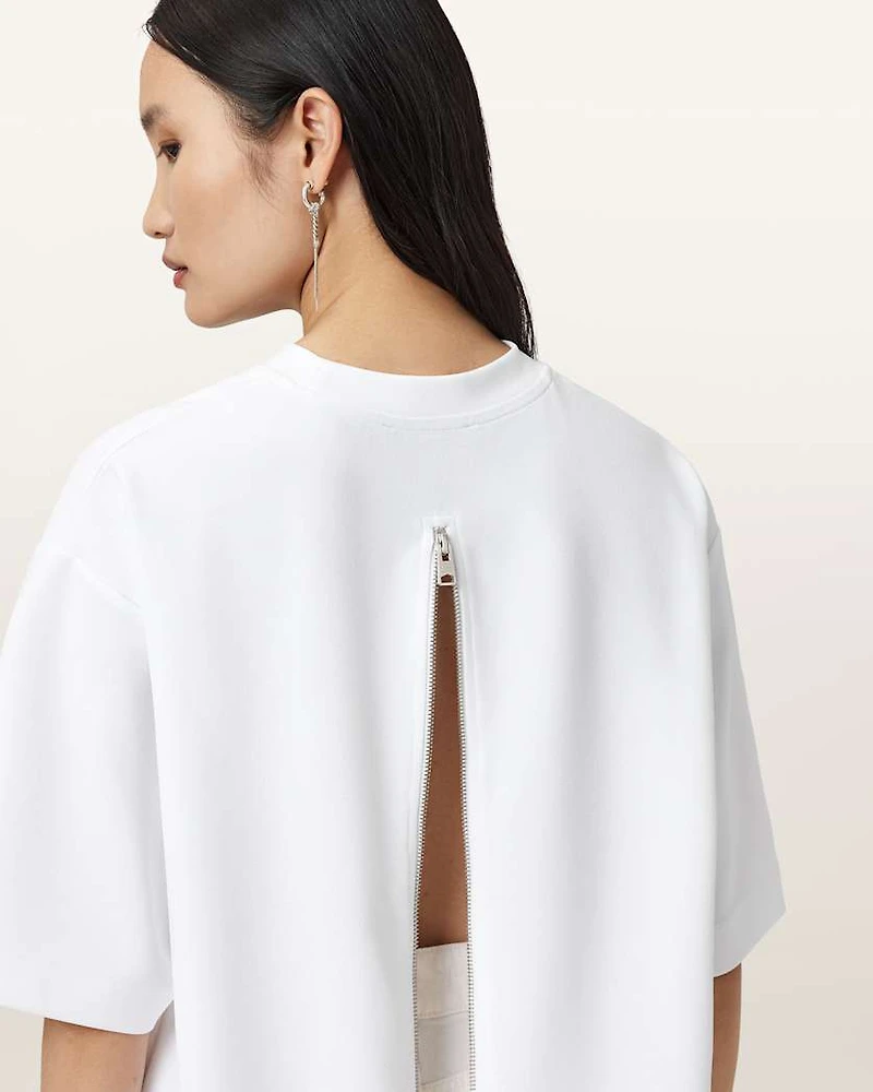 Dani Zip Detail T-Shirt