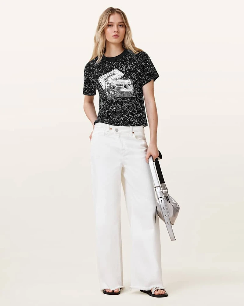 Reel Elle Embellished T-Shirt
