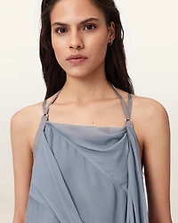 Parachute Limited Edition Draped Silk Maxi Dress