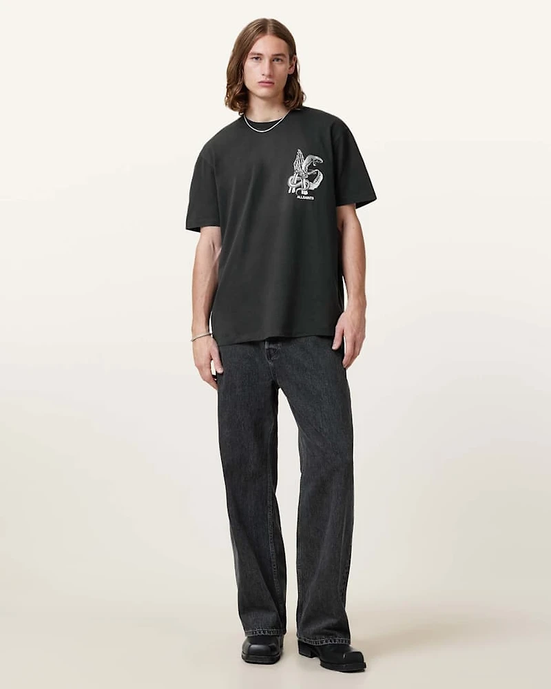 Asp Print Short Sleeve T-shirt