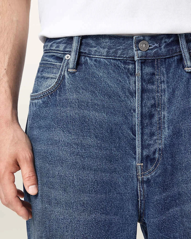 Lenny Loose Fit Wide Leg Denim Jeans