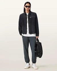 Raven Cuffed Slim Fit Ramskull Joggers