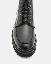 Castle Lace Up Leather Boots