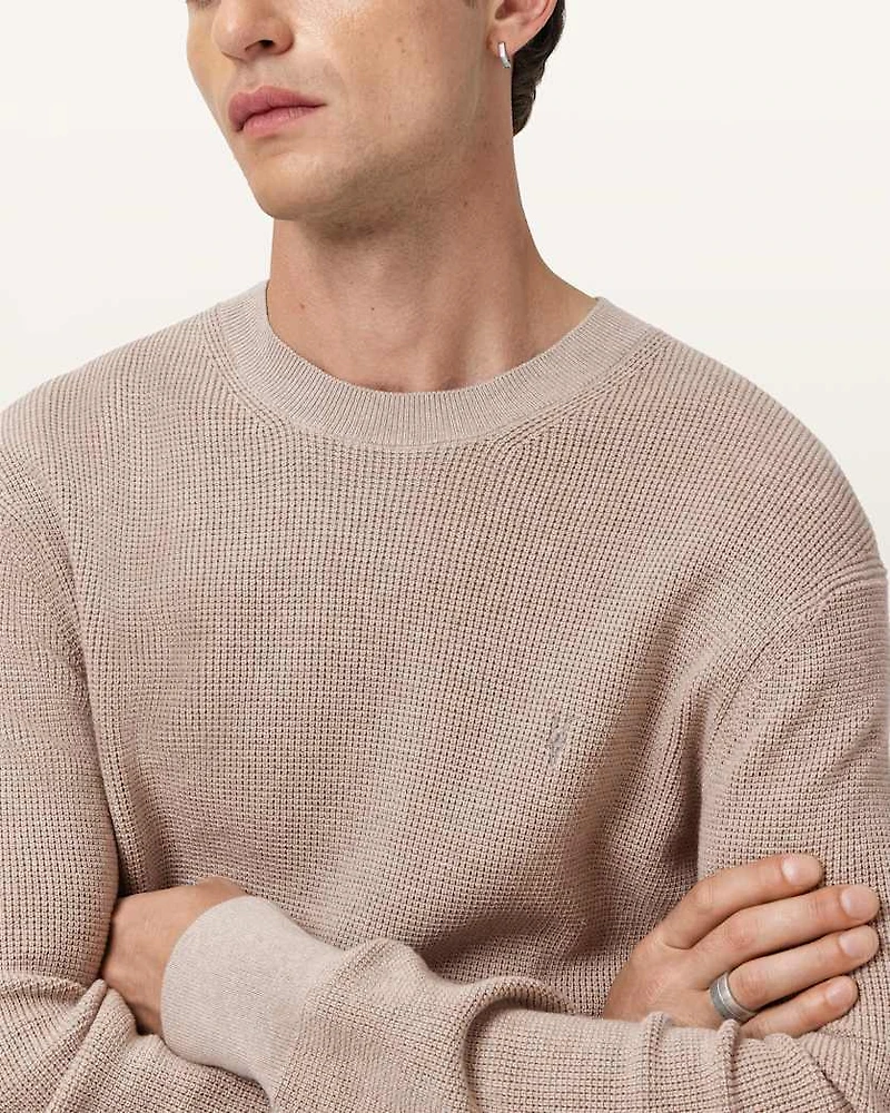 Aspen Waffle Ramskull Jumper