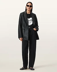 Amelie Scrunch Graphic T-shirt