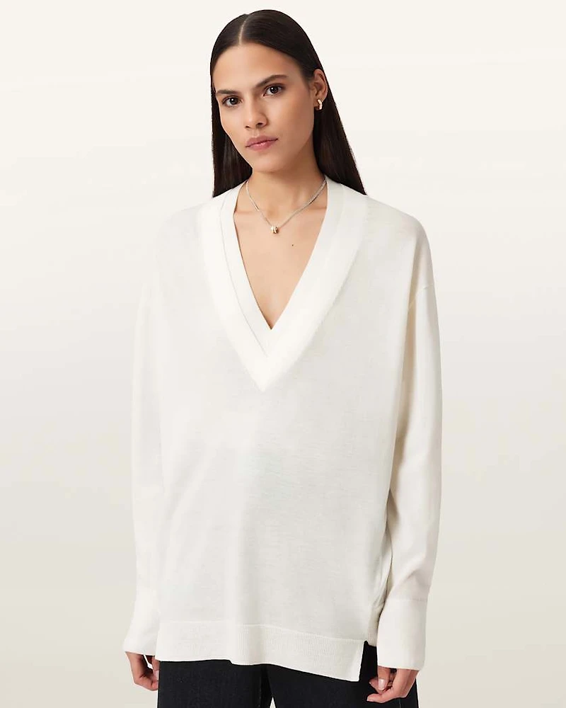 Bern Wool V-Neck Jumper