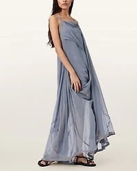 Parachute Limited Edition Draped Silk Maxi Dress