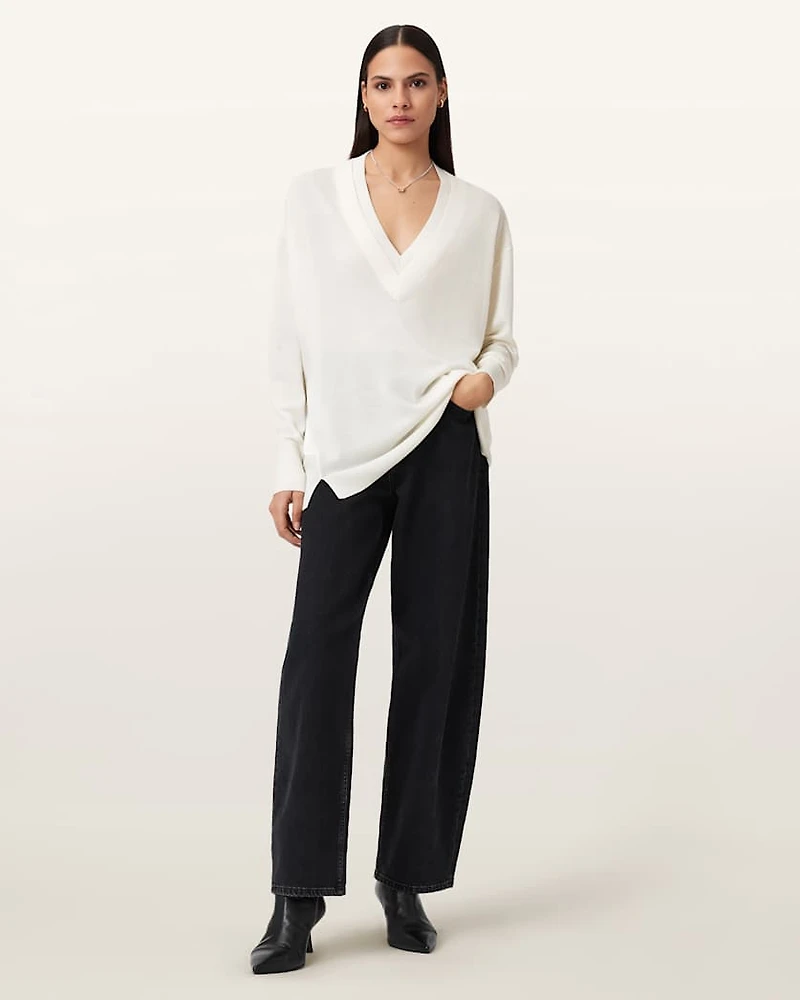 Bern Wool V-Neck Jumper