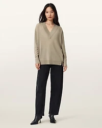Bern V-Neck Wool Jumper
