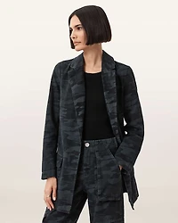 Aleida Lightweight Tri Denim Blazer