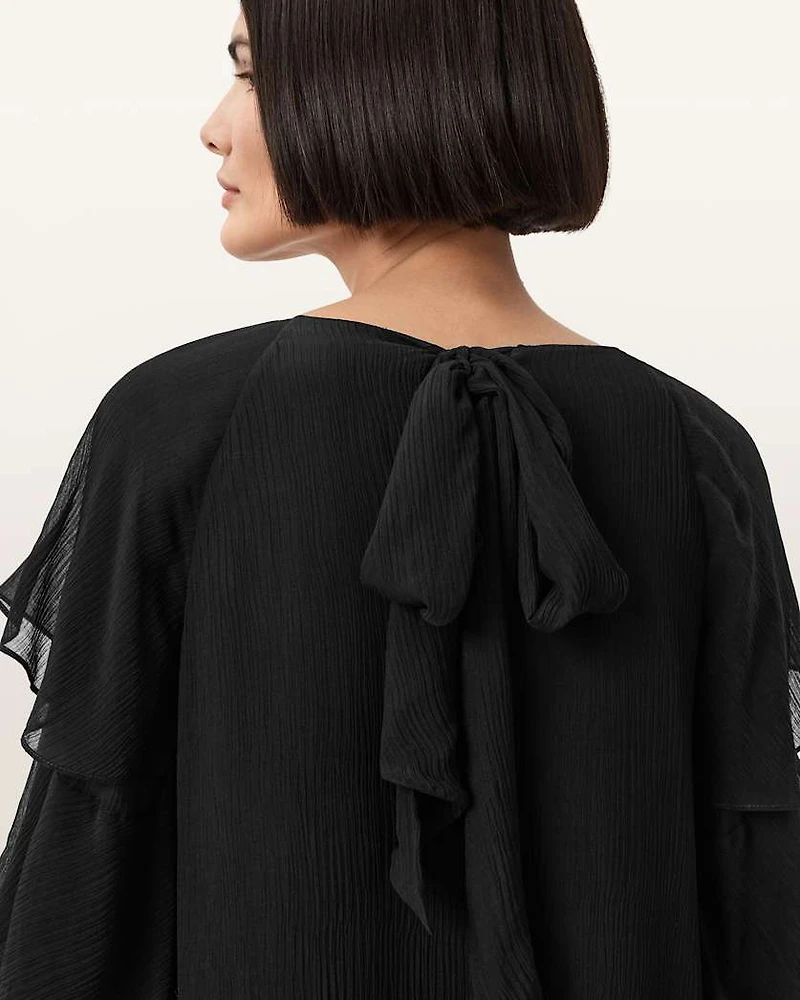 Lizzie Long Sleeve Frill Dress