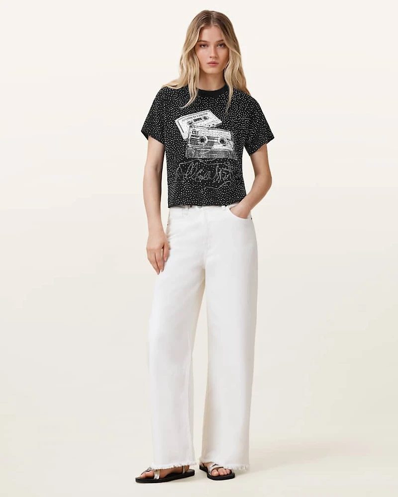Reel Elle Embellished T-Shirt