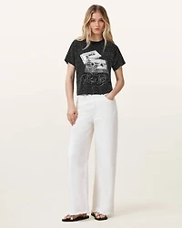 Reel Elle Embellished T-Shirt
