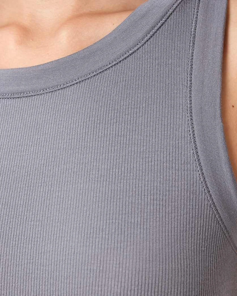 Rina Crew Neck Sleeveless Tank Top