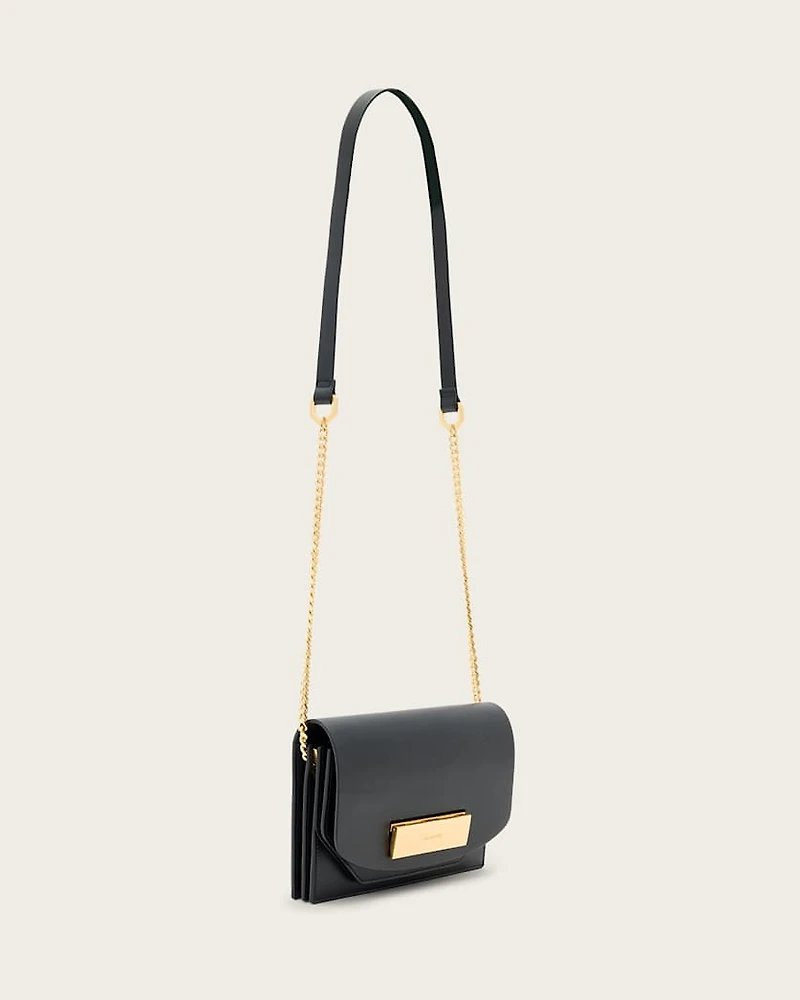 Etta Leather Clutch