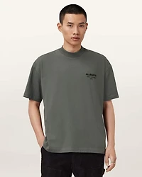 Xander Flocked Logo Oversized T-Shirt