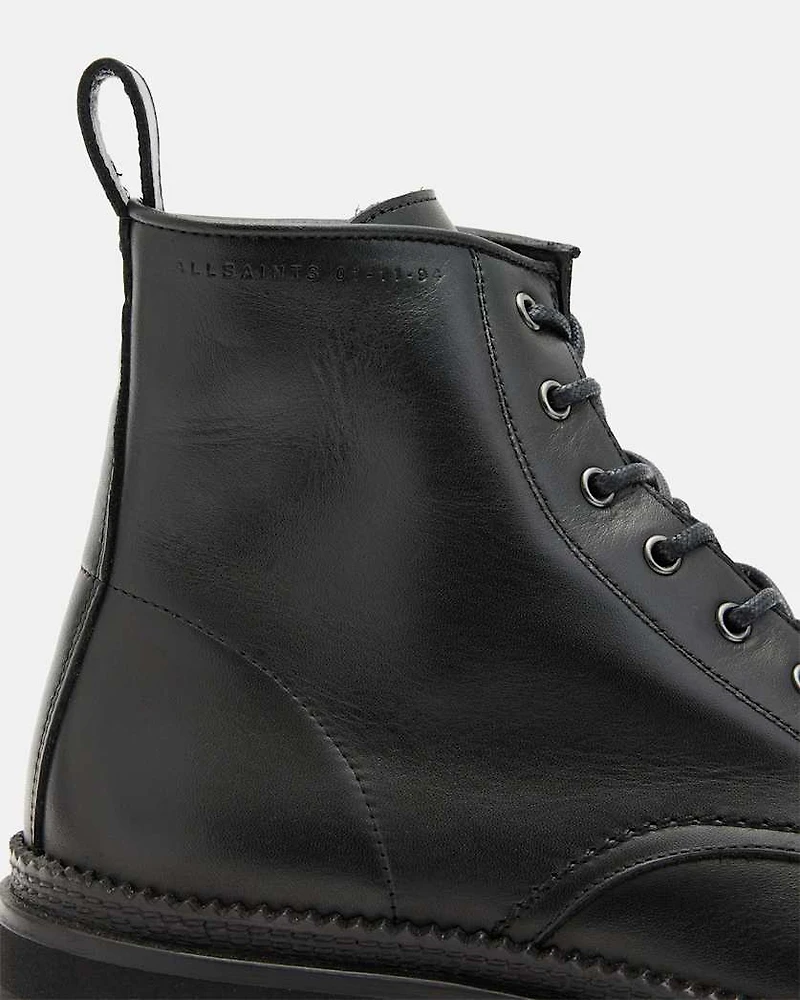 Castle Lace Up Leather Boots