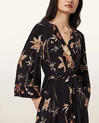 Diana Floral Wrap Dress