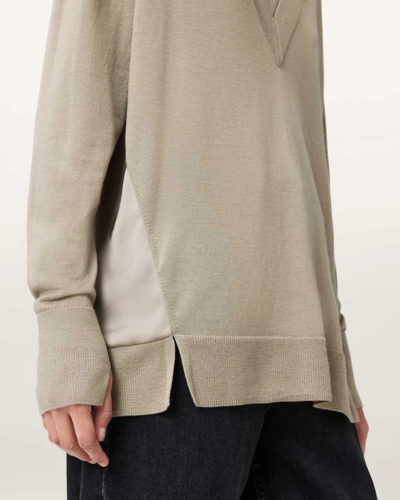 Bern V-Neck Wool Jumper
