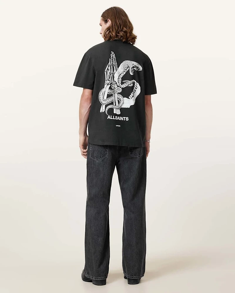 Asp Print Short Sleeve T-shirt