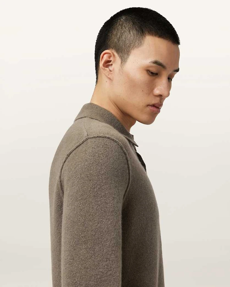 Statten Long Sleeve Polo Jumper
