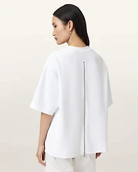 Dani Zip Detail T-Shirt