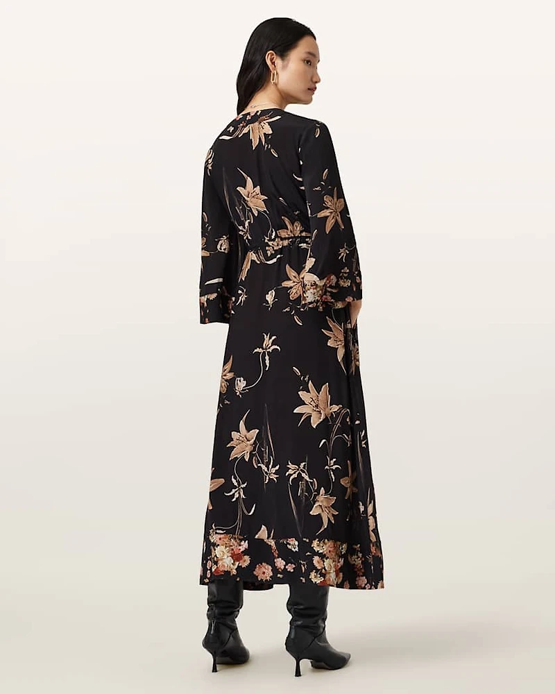Diana Floral Wrap Dress