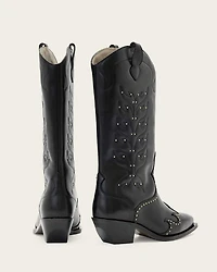 Dolly Studded Leather Boots