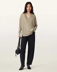 Bern V-Neck Wool Jumper