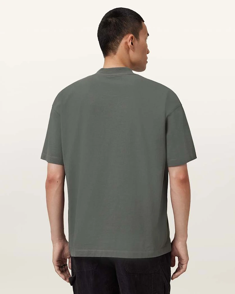 Xander Flocked Logo Oversized T-Shirt