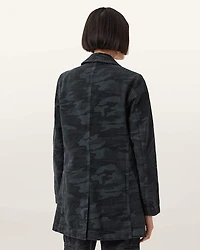 Aleida Lightweight Tri Denim Blazer