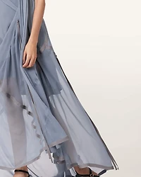 Parachute Limited Edition Draped Silk Maxi Dress