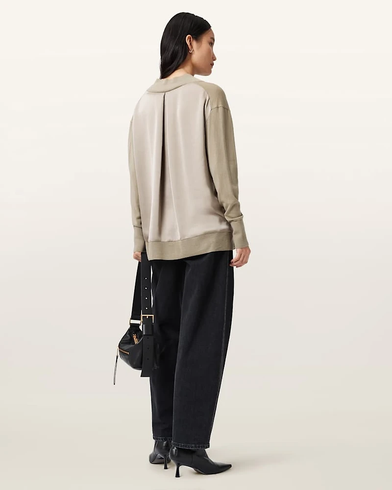 Bern V-Neck Wool Jumper