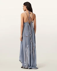 Parachute Limited Edition Draped Silk Maxi Dress