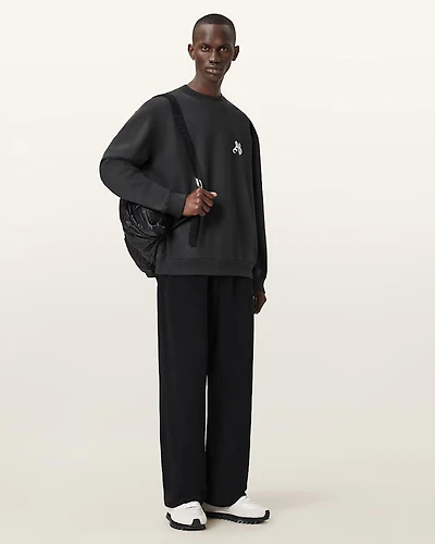 Icon Oversized Crew Neck Sweatshirt