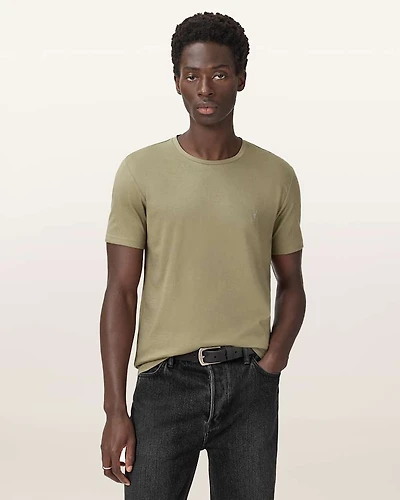 Tonic Crew Neck Slim Ramskull T-Shirt