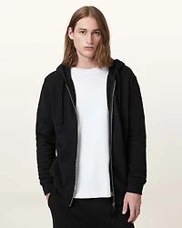 Raven Zip Up Ramskull Hoodie
