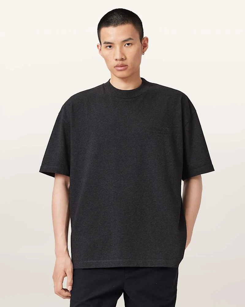 Xander Flocked Logo Oversized T-Shirt