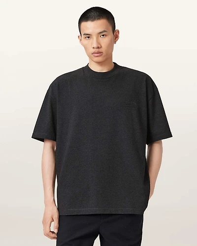 Xander Flocked Logo Oversized T-Shirt