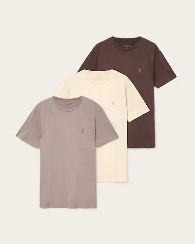 Brace Brushed Cotton T-Shirts 3 Pack