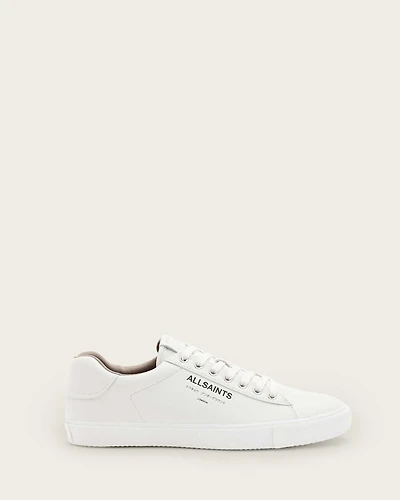 Underground Leather Low Top Trainers