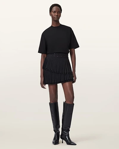 Oona Pleated Mini Skirt