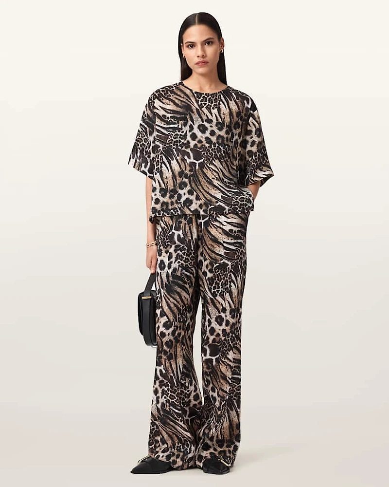 Charli Linen Blend Trousers