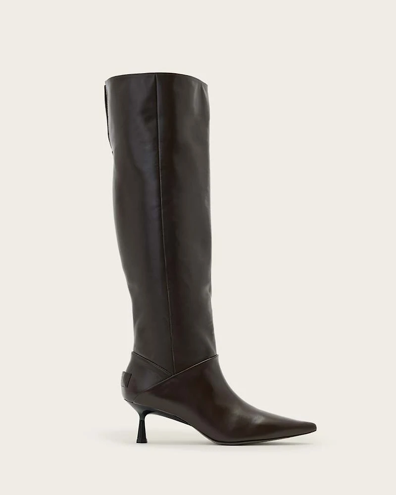 Odyssey Knee High Suede Boots