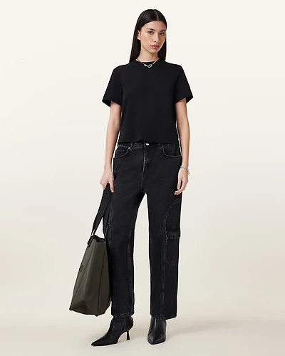 Lisa Boxy Crew Neck T-Shirt