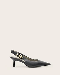 Idiya Leather Slingback Heels